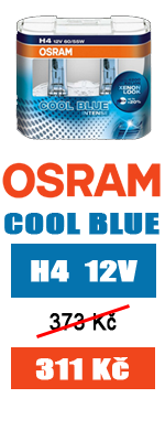 Žárovky OSRAM H4 Cool blue